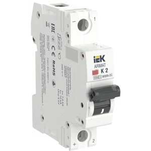 IEK ARMAT Автоматический выключатель M06N AR-M06N-1-K002DC IEK ARMAT Автоматический выключатель M06N AR-M06N-1-K002DC