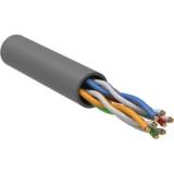 IEK Витая пара U/UTP кат.5E 24AWG 4 пары LSZH 1м серый (305м) РФ GENERICA
