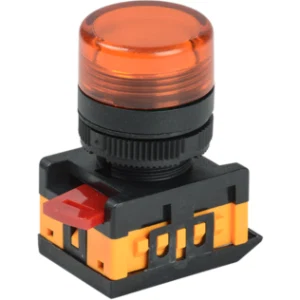 IEK Лампа AL-22TE сигнальная d=22мм желтый неон/240В цилиндр - BLS30-ALTE-K05 IEK Лампа AL-22TE сигнальная d=22мм желтый неон/240В цилиндр - BLS30-ALTE-K05