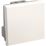 IEK Выключатель одноклавишный ВКО-21-00-П (на 2 модуля) ПРАЙМЕР белый