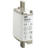 IEK Плавкая вставка предохранителя ППНИ-33 габарит 00С 4А