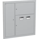 IEK Корпус металлический ЩЭ-2-Э 36 IP31 (слаботочный отсек слева) LIGHT