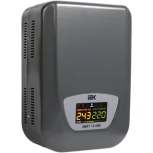 IEK Стабилизатор напряжения настенный SHIFT 10кВА - IVS12-1-10000 IEK Стабилизатор напряжения настенный SHIFT 10кВА - IVS12-1-10000