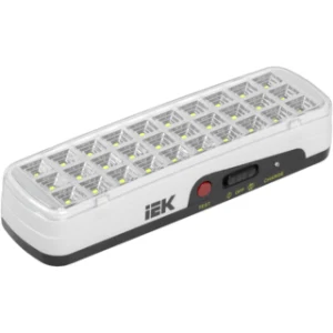 IEK Светильник светодиодный аккумуляторный ДБА 3926 3-5ч 3Вт - LDBA0-3926-30-K01 IEK Светильник светодиодный аккумуляторный ДБА 3926 3-5ч 3Вт - LDBA0-3926-30-K01