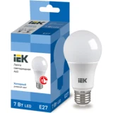 IEK Лампа светодиодная A60 шар 7Вт 230В 6500К E27