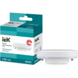 IEK Лампа светодиодная T75 таблетка 6Вт 230В 4000К GX53