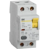 IEK Выключатель дифференциальный (УЗО) ВД1-63S 2Р 25А 300мА
