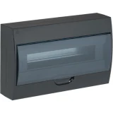IEK KREPTA 3 Корпус пластиковый ЩРН-П-18 IP41 черный