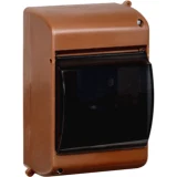 IEK KREPTA 3 Корпус пластиковый КМПн 2/4 IP30 дуб