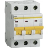 IEK Автоматический выключатель ВА47-29 3Р 8А 4,5кА В