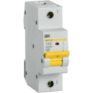 IEK Автоматический выключатель ВА47-150 1Р 100А 15кА D - MVA50-1-100-D IEK Автоматический выключатель ВА47-150 1Р 100А 15кА D - MVA50-1-100-D